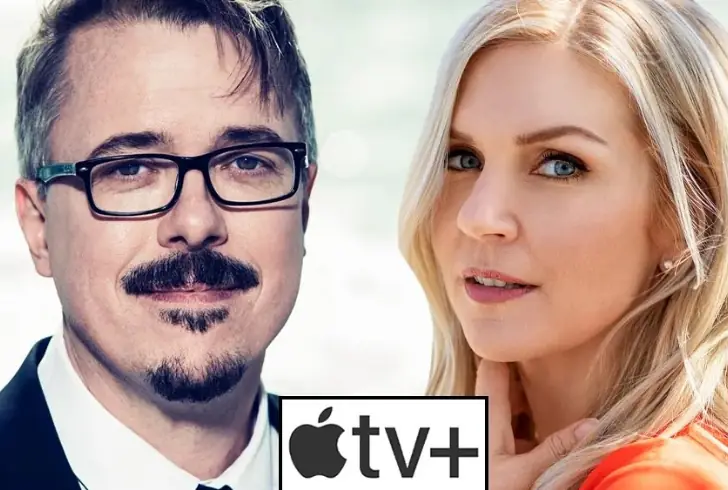 Vince Gilligan and Rhea Seehorn